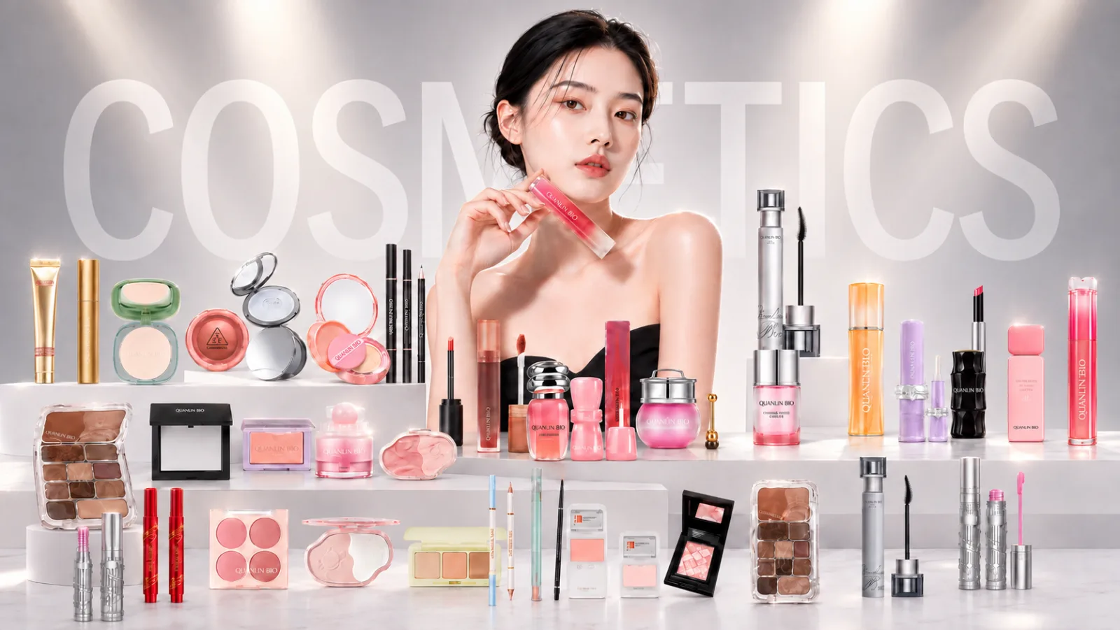 彩妆产品组合资料图