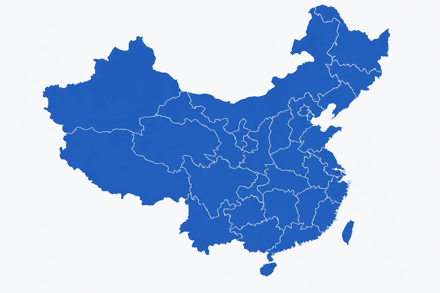Map of Qianlin Group's four production bases